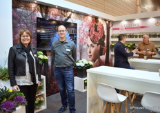 Erika Boland of Aktenkraft and Markus Fischermanns of Pellens Hortensien from Germany.